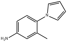 3-METHYL-4-PYRROL-1-YL-PHENYLAMINE 结构式