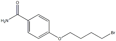 4-(4-Bromo-butoxy)-benzamide 结构式