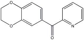 2-[3,4-(Ethylenedioxy)benzoyl]pyridine 结构式