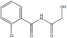 2-CHLORO-N-GLYCOLOYLBENZAMIDE 结构式