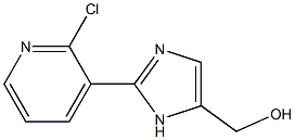 2-(2-CHLOROPYRIDIN-3-YL)-5-HYDROXYMETHYLIMIDAZOLE 结构式