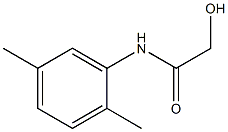 N-(2,5-DIMETHYLPHENYL)-2-HYDROXYACETAMIDE 结构式