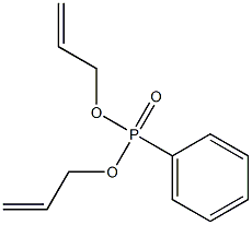 DIALLYL BENZENEPHOSPHONATE 结构式