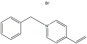 1-BENZYL-4-VINYL-PYRIDINIUM BROMIDE 结构式