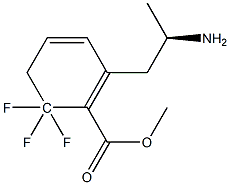 METHYL 3,3,3-TRIFLUORO-2-PHENYLALANINATE 结构式