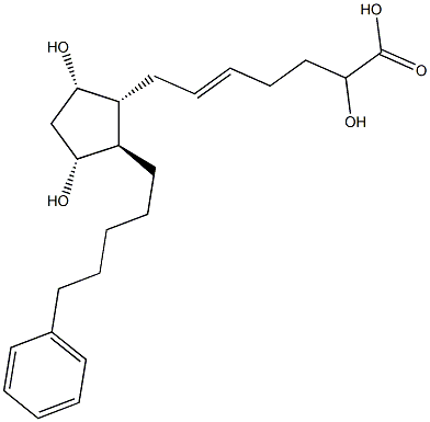 5-反式拉坦前列素 结构式