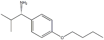 (1S)-1-(4-BUTOXYPHENYL)-2-METHYLPROPYLAMINE 结构式