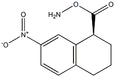 (1S)-1-AMINO-7-NITRO-1,2,3,4-TETRAHYDRONAPHTHALENECARBOXYLIC ACID 结构式