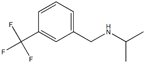 ISOPROPYL-(3-TRIFLUOROMETHYL-BENZYL)-AMINE 结构式