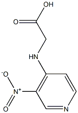 ACETIC ACID, [(3-NITRO-4-PYRIDINYL)AMINO]- 结构式