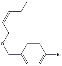 4-BROMOBENZYL-(CIS-2-PENTENYL)ETHER 结构式