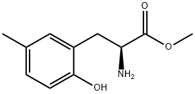 METHYL (2S)-2-AMINO-3-(2-HYDROXY-5-METHYLPHENYL)PROPANOATE 结构式