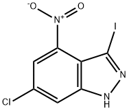 6-Chloro-3-iodo-4-nitro-1H-indazole