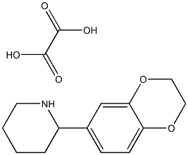 2-(2,3-DIHYDRO-1,4-BENZODIOXIN-6-YL)PIPERIDINE OXALATE 结构式
