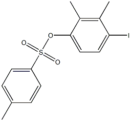 2,3-DIMETHYL-4-IODOPHENYL 4-METHYLBENZENESULFONATE 结构式