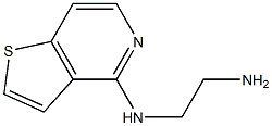 4-(2-AMINOETHYL)AMINOTHIENO[3,2-C]PYRIDINE 结构式