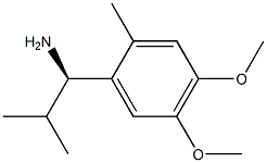 (1R)-1-(4,5-DIMETHOXY-2-METHYLPHENYL)-2-METHYLPROPYLAMINE 结构式