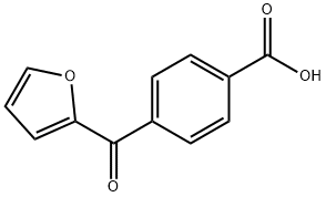 4-呋喃-2-基羰基苯甲酸 结构式