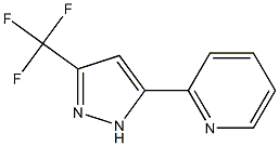 5-(PYRIDINE-2-YL)-3-(TRIFLUOROMETHYL)PYRAZOLE 结构式