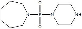 1-(PIPERAZIN-1-YLSULFONYL)AZEPANE 结构式