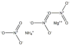 MAGNESIUM AMMONIUM NITRATE 结构式