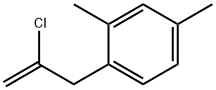 2-CHLORO-3-(2,4-DIMETHYLPHENYL)-1-PROPENE 结构式