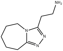 2-(6,7,8,9-TETRAHYDRO-5H-[1,2,4]TRIAZOLO[4,3-A]AZEPIN-3-YL)ETHANAMINE 结构式