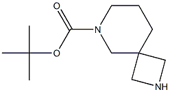TERT-BUTYL 2,6-DIAZASPIRO[3.5]NONANE-6-CARBOXYLATE 结构式