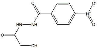 N'-GLYCOLOYL-4-NITROBENZOHYDRAZIDE 结构式