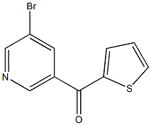 3-BROMO-5-(2-THENOYL)PYRIDINE 结构式