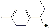 (S)-1-(4-氟苯基)-2-甲基丙-1-胺 结构式