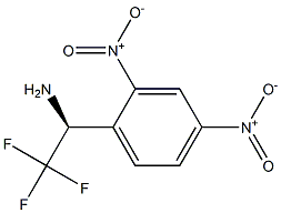 (1S)-1-(2,4-DINITROPHENYL)-2,2,2-TRIFLUOROETHYLAMINE 结构式