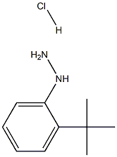 (2-TERT-BUTYL-PHENYL)-HYDRAZINE HYDROCHLORIDE 结构式