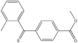 METHYL 4-(2-METHYLTHIOBENZOYL)BENZOATE 结构式