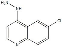 6-Chloro-4-hydrazinoquinoline 结构式
