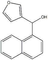3-FURYL-(1-NAPHTHYL)METHANOL 结构式