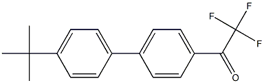 4'-(4-TERT-BUTYLPHENYL)-2,2,2-TRIFLUOROACETOPHENONE 结构式