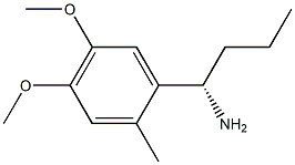 (1S)-1-(4,5-DIMETHOXY-2-METHYLPHENYL)BUTYLAMINE 结构式