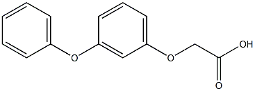 (3-PHENOXYPHENOXY)ACETIC ACID 结构式