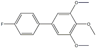 4'-FLUORO-3,4,5-TRIMETHOXY-BIPHENYL 结构式