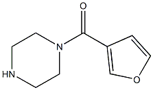 1-(3-FUROYL)PIPERAZINE 结构式