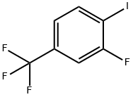 3-氟-4-碘三氟甲苯 结构式