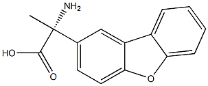 (2R)-2-AMINO-2-DIBENZO[B,D]FURAN-2-YLPROPANOIC ACID 结构式