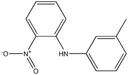 N-(2-NITROPHENYL)-3-METHYLANILINE 结构式