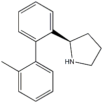 (2R)-2-[2-(2-METHYLPHENYL)PHENYL]PYRROLIDINE 结构式