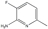 3-FLUORO-6-METHYLPYRIDIN-2-AMINE 结构式