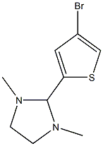 2-(4-BROMO-2-THIENYL)-1,3-DIMETHYLIMIDAZOLIDINE 结构式