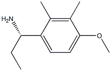 (1S)-1-(4-METHOXY-2,3-DIMETHYLPHENYL)PROPYLAMINE 结构式