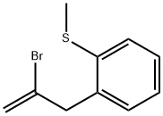 2-Bromo-3-(2-methylthiophenyl)-1-propene 结构式