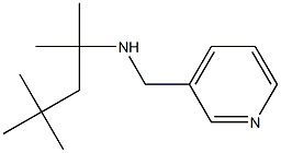 2,4,4-Trimethyl-N-(pyridin-3-ylmethyl)pentan-2-amine 结构式